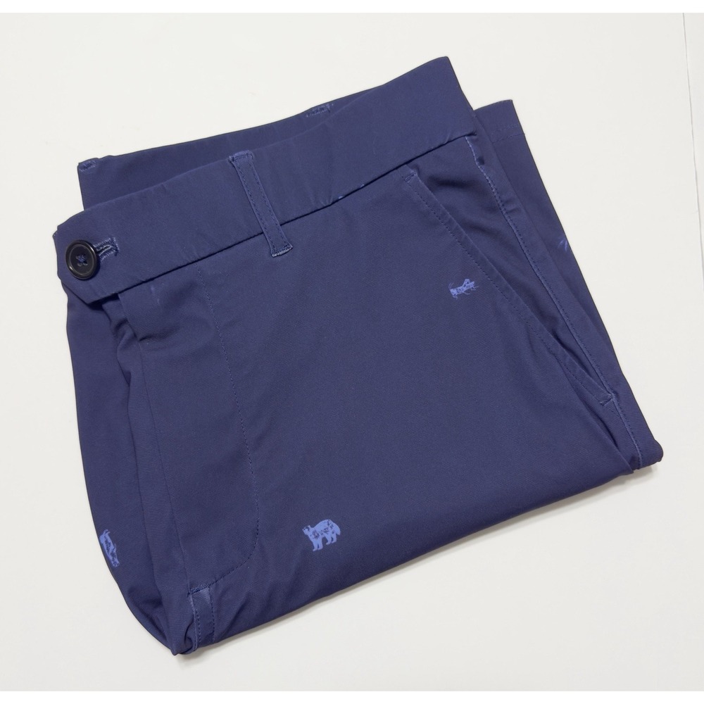 Greyson Mens Montauk Shorts Sz 30 8" Inseam Golf Performance Nylon Animal Print